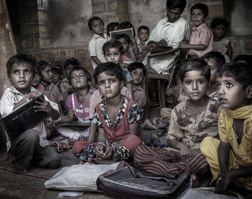 children of our world, Dorfschule in Indien